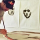 Storm Tharp In-Residence Artist in Studio